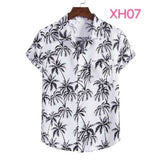 Xituodai Floral Hawaiian Aloha Shirt Men 2022 Summer Short Sleeve Quick Dry Beach Wear Casual Button Down Vacation Clothing Chemise Homme