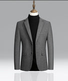 Xituodai High Quality Men&#39;s Wool Suit Coat Wool Blends Casual Blazers Men Suit Top Male Solid Business Casual Mens Coats and Jackets