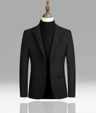 Xituodai High Quality Men&#39;s Wool Suit Coat Wool Blends Casual Blazers Men Suit Top Male Solid Business Casual Mens Coats and Jackets