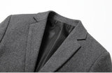 Xituodai High Quality Men&#39;s Wool Suit Coat Wool Blends Casual Blazers Men Suit Top Male Solid Business Casual Mens Coats and Jackets