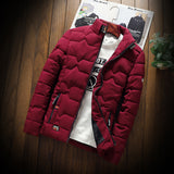 Xituodai Winter Jacket Men 2022 Men&#39;s New Casual Thicken Warm Cotton Jacket Slim Clothes Youth Soild Jacket Men&#39;s Wear