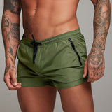 Xituodai Summer Beach Shorts Men 2022 Trunk Shorts Men Fashion Brand Softwear Army Green Shorts Men Boxers Solid Short Pants Male