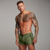 Xituodai Summer Beach Shorts Men 2022 Trunk Shorts Men Fashion Brand Softwear Army Green Shorts Men Boxers Solid Short Pants Male