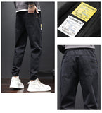 Xituodai New Cotton Man Korean Style Harem Jogger Pants Men Cotton Black Male Pants Sweatpants Trousers Men Casual Trousers Men&#39;s Joggers