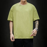 Xituodai New Summer Men&#39;s T Shirt 2022 Fashion Solid T Shirt Mens Oversized Hip Hop Short Sleeve Casual Cotton Mens Streetwear Top Tees