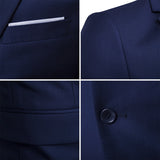 Xituodai 2022 Male Suits Blazer Slim Business Formal Dress Waistcoat Groom Man Suit Exquisite Weeding Office Set Thin Blazer