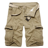 Xituodai 2022 Mens Military Cargo Shorts Summer army green Cotton Shorts men Loose Multi-Pocket Shorts Homme Casual Bermuda Trousers 40