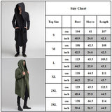 Xituodai Mens Robe Hooded Cloak Spring Fashion Loose Pocket Warmer Coat Long Sleeve Casual Comfy Warm Outwear