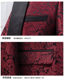 Xituodai 2022 Spring and Autumn New Men&#39;s Casual Business Boutique Suit Two Piece Set / Men&#39;s Blazers Coat Jacket Pants Trousers
