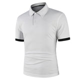 Xituodai Men Polo Men Shirt Short Sleeve Polo Shirt Contrast Color Polo New Clothing Summer Streetwear Casual Fashion Men tops