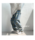 Xituodai Hip Hop Men&#39;s Graphic Printed Jeans Woman 2020 Autumn Fashion Trousers Casual Oversize Korean Streetwear Male Pants