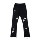 Xituodai Gothic Denim Trousers Male Jeans for Men 2022 Goth Flare Pants Men Jeans Pants Slim Fit Punk Rave Hip Hop Streetwear