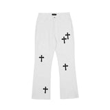 Xituodai Gothic Denim Trousers Male Jeans for Men 2022 Goth Flare Pants Men Jeans Pants Slim Fit Punk Rave Hip Hop Streetwear