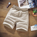 Xituodai Summer Shorts Men Casual Cotton Shorts Boys Plain Brand Male Short Pants Plus Size 4XL 5XL Breathable Cool Shorts Men