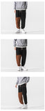 Xituodai 2022 Fashion Men&#39;s Bear Embroidery Cotton Harem Pants Casual Oversize Men Jogger Trousers Man  Cargo Sweatpants