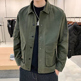 Xituodai trendy mens fashion mens summer outfits dope outfits mens street style mens spring fashion aesthetic outfits mMen&#39;s Casual Clothes Spring Autumn Coat Korean Fashion Tooling Men Jacket 2022 New Streetwear Hip Hop Jackets Military Factory