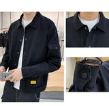 Xituodai trendy mens fashion mens summer outfits dope outfits mens street style mens spring fashion aesthetic outfits mMen&#39;s Casual Clothes Spring Autumn Coat Korean Fashion Tooling Men Jacket 2022 New Streetwear Hip Hop Jackets Military Factory