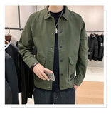 Xituodai trendy mens fashion mens summer outfits dope outfits mens street style mens spring fashion aesthetic outfits mMen&#39;s Casual Clothes Spring Autumn Coat Korean Fashion Tooling Men Jacket 2022 New Streetwear Hip Hop Jackets Military Factory