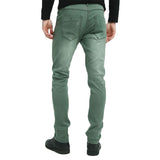 Xituodai New Men&#39;s Elastic Jeans Fashion Slim Skinny Jeans Casual Pants Trousers Jean Male Green Black Blue