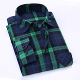 Xituodai Plaid Shirt New Autumn Winter Flannel Red Checkered Shirt Men Shirts Long Sleeve Chemise Homme Cotton Male Check Shirts