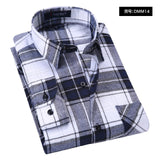 Xituodai Plaid Shirt New Autumn Winter Flannel Red Checkered Shirt Men Shirts Long Sleeve Chemise Homme Cotton Male Check Shirts