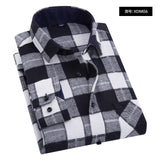 Xituodai Plaid Shirt New Autumn Winter Flannel Red Checkered Shirt Men Shirts Long Sleeve Chemise Homme Cotton Male Check Shirts