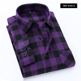 Xituodai Plaid Shirt New Autumn Winter Flannel Red Checkered Shirt Men Shirts Long Sleeve Chemise Homme Cotton Male Check Shirts