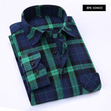 Xituodai Plaid Shirt New Autumn Winter Flannel Red Checkered Shirt Men Shirts Long Sleeve Chemise Homme Cotton Male Check Shirts