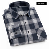 Xituodai Plaid Shirt New Autumn Winter Flannel Red Checkered Shirt Men Shirts Long Sleeve Chemise Homme Cotton Male Check Shirts