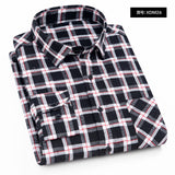 Xituodai Plaid Shirt New Autumn Winter Flannel Red Checkered Shirt Men Shirts Long Sleeve Chemise Homme Cotton Male Check Shirts