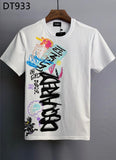 Xituodai Men&#39;s Dsquared2 2022 Summer Fashion Short Sleeve T-shirt Tops Streetwear Tops DT933