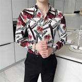 Xituodai 6XL 2022 Mens Vintage Print Long Sleeve Shirt New Fashion Hawaiian Slim Fit Striped Shirts Casual Plaid Shirts Men Chemise Homme