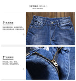 Xituodai Summer New Men&#39;s Classic Fashion Solid Color Thin Five-Cent Denim Shorts Men&#39;s Casual Loose Large Size High Quality Shorts