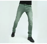 Xituodai New Men&#39;s Elastic Jeans Fashion Slim Skinny Jeans Casual Pants Trousers Jean Male Green Black Blue