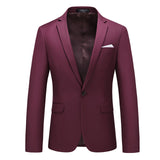 Xituodai Purple Red Sky Blue Pink Brown Yellow Green Blazer For Men Slim Fit Mens Casual Blazer Jacket 6XL Big Size Formal Blazers
