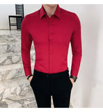 Xituodai Chemise Homme Plus Size 7XL 6XL 5XL Business Formal Wear Men Clothing 2022 Dress Shirts Slim Fit Casual Tuxedo Office Blouses